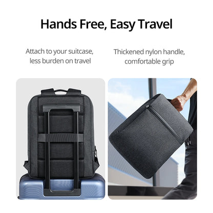 Laptop Backpack B02 Dark Grey (Up to 15.6'')