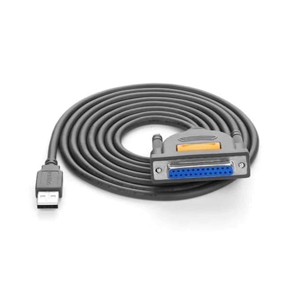 USB to DB25 Parallel Printer Cable 2m