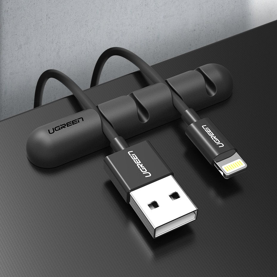 Cable Organizer 2 Pack (Black)