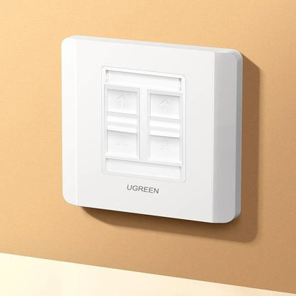 Quadruple-Port Wall Plate