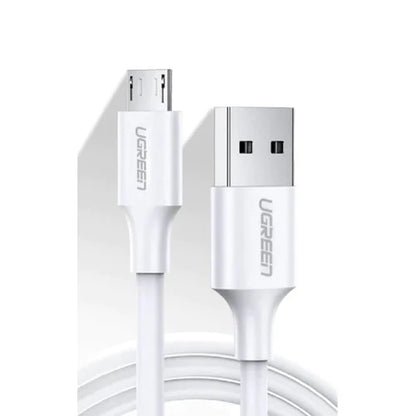USB 2.0 A to Micro USB Cable Nickel Plating 1M (White)
