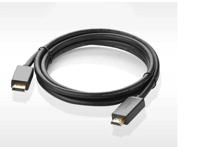 DP Male to HDMI Male Cable 1.5m (Black)