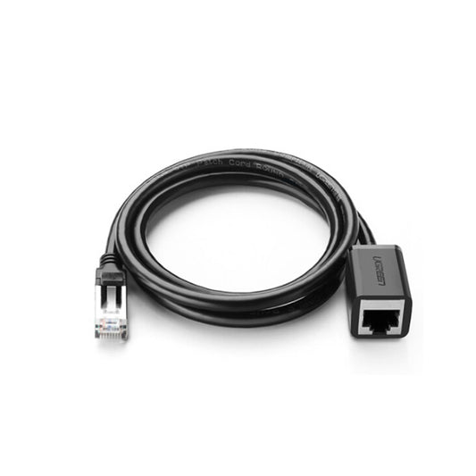 Cat 6 FTP Ethernet RJ45 Extension Male/Female Patch Cords 1.5m (Black)