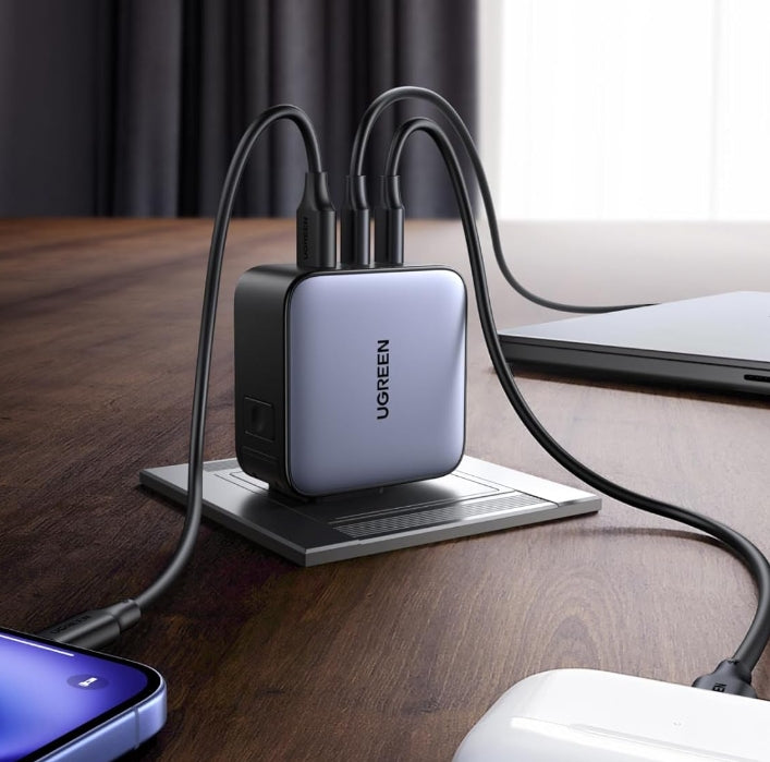 GaN 65W Fast Charger (3-Port)