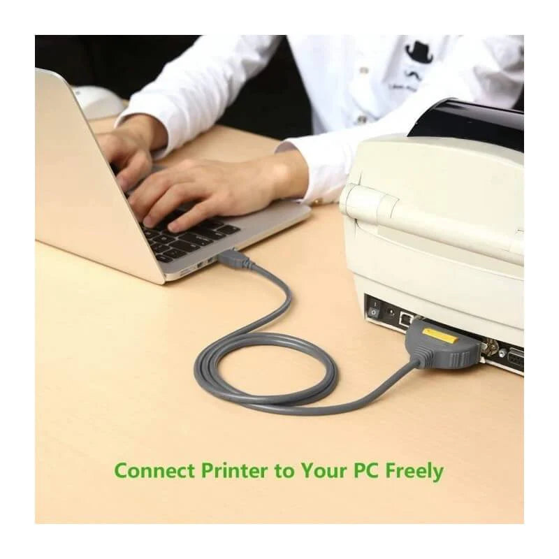 USB to IEEE1284 Parallel Printer Cable 2m