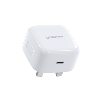 IPHONE 12 Adapter 18W PD & QC USB C Fast Charger (UK Plug)