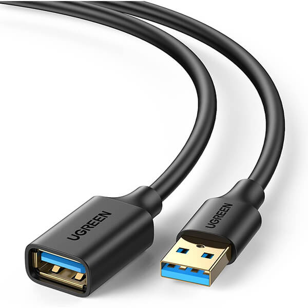 USB-A Male to USB-A Female Extension Cable