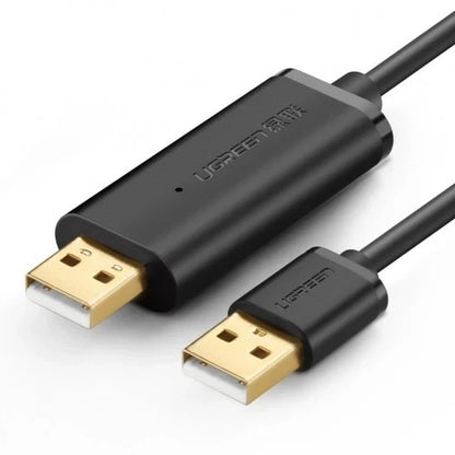 USB 2.0 Data link cable-Black  2M   Black