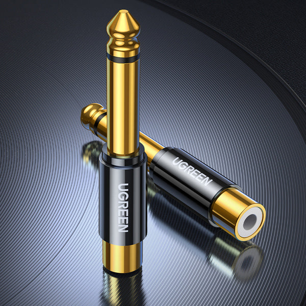 6.35mm Male to RCA Female Adapter