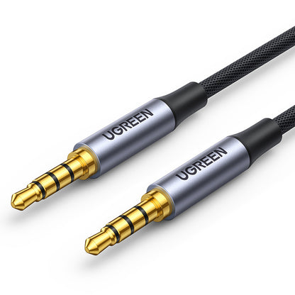 3.5mm 4-Pole M/M Audio Cable Alu Case 3m