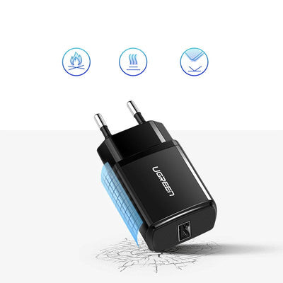 5V/2.1A (EU Plug) USB Wall Charger