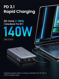 25000mAh 145W Two-way Fast Charging Power Bank