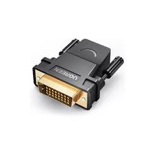 DVI 24+1 Male to HDMI Female Adapter (Black)