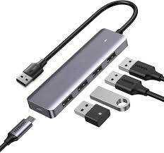 USB 3.0 A 4 Ports HUB with power port