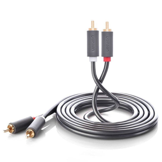 2RCA Male to 2RCA Male Cable 5m (Black)