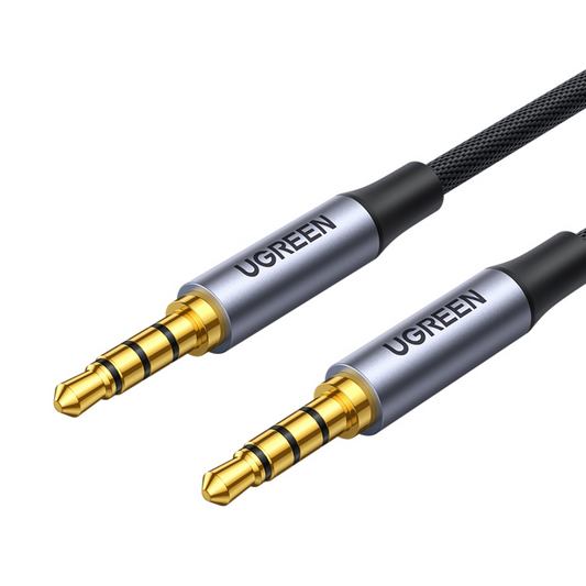 3.5mm Male to Male 4-Pole Microphone Audio Cable 1.5m