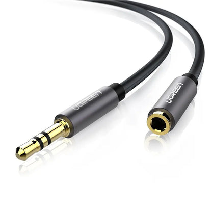 3.5mm Male to 3.5mm Female Extension Cable 3m (Black)