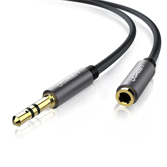 3.5mm Male to 3.5mm Female Extension Cable 3m (Black)