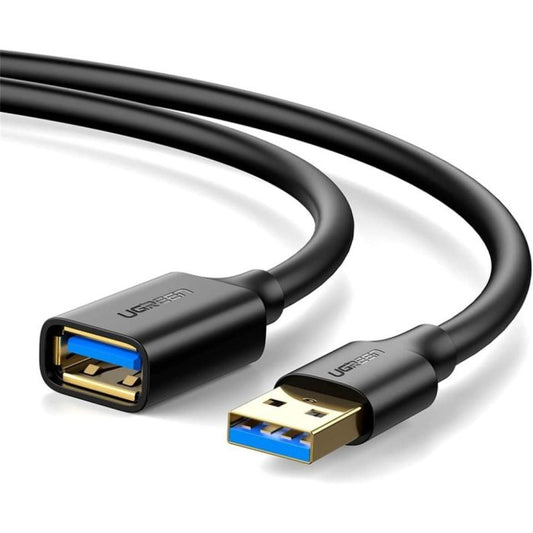 USB3.0 A male to female cable 1M   Black
