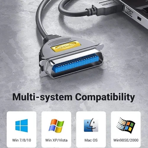 USB to IEEE1284 Parallel Printer Cable 2m