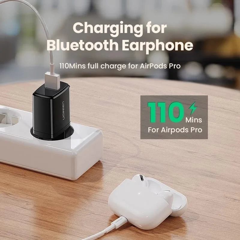 5V/2.1A (EU Plug) USB Wall Charger