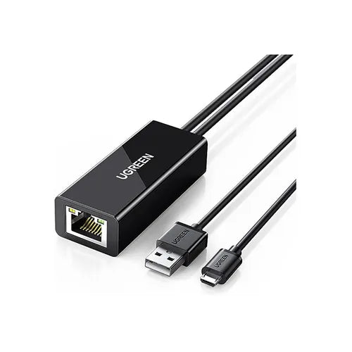 Ethernet Adapter for TV Stick (Black)