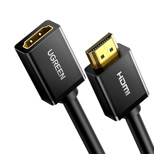 HDMI Male to Female Cable 0.5m (Black)