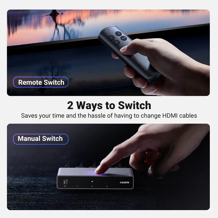 HDMI Switch 3 In 1 Out