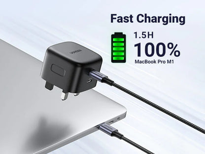 65W PD Fast Charger UK (Black)