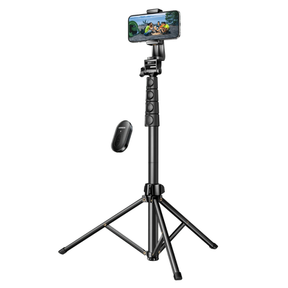 Tripod Stand 1.7m With Bluetooth Remote