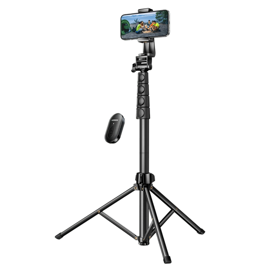 Tripod Stand 1.7m With Bluetooth Remote
