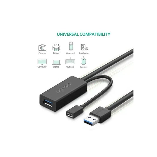 USB 3.0 Extension Cable 10m (Black)