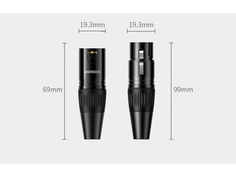 Cannon Male Connector