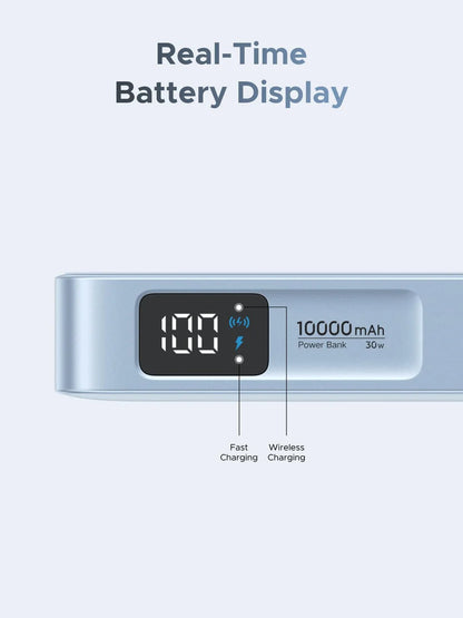 MagFlow Magnetic Wireless MagSafe Power Bank 10000mAh Qi2 25W