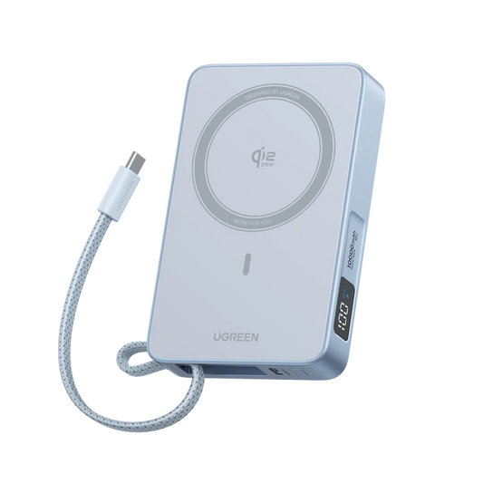 MagFlow Magnetic Wireless MagSafe Power Bank 10000mAh Qi2 25W