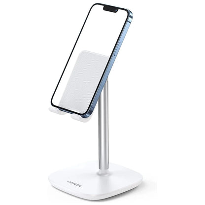 Adjustable Desk Phone Holder (White)