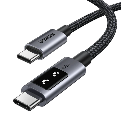 Uno USB-C to USB-C PD 100W Fast Charging Cable 5A Max 1m
