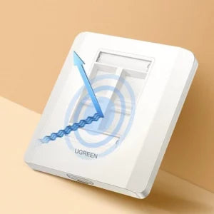 Quadruple-Port Wall Plate