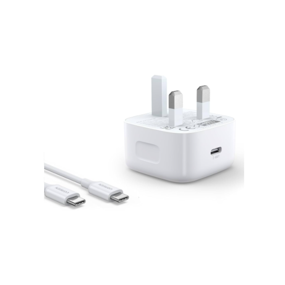 30W PD Fast Charger UK (White)