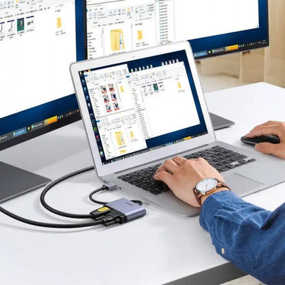 USB 3.0 to HDMI+VGA Converter