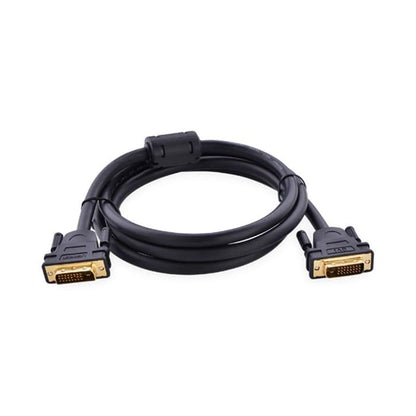 DVI (24+1) Male to Male Cable Gold Plated 1.5m (Black)